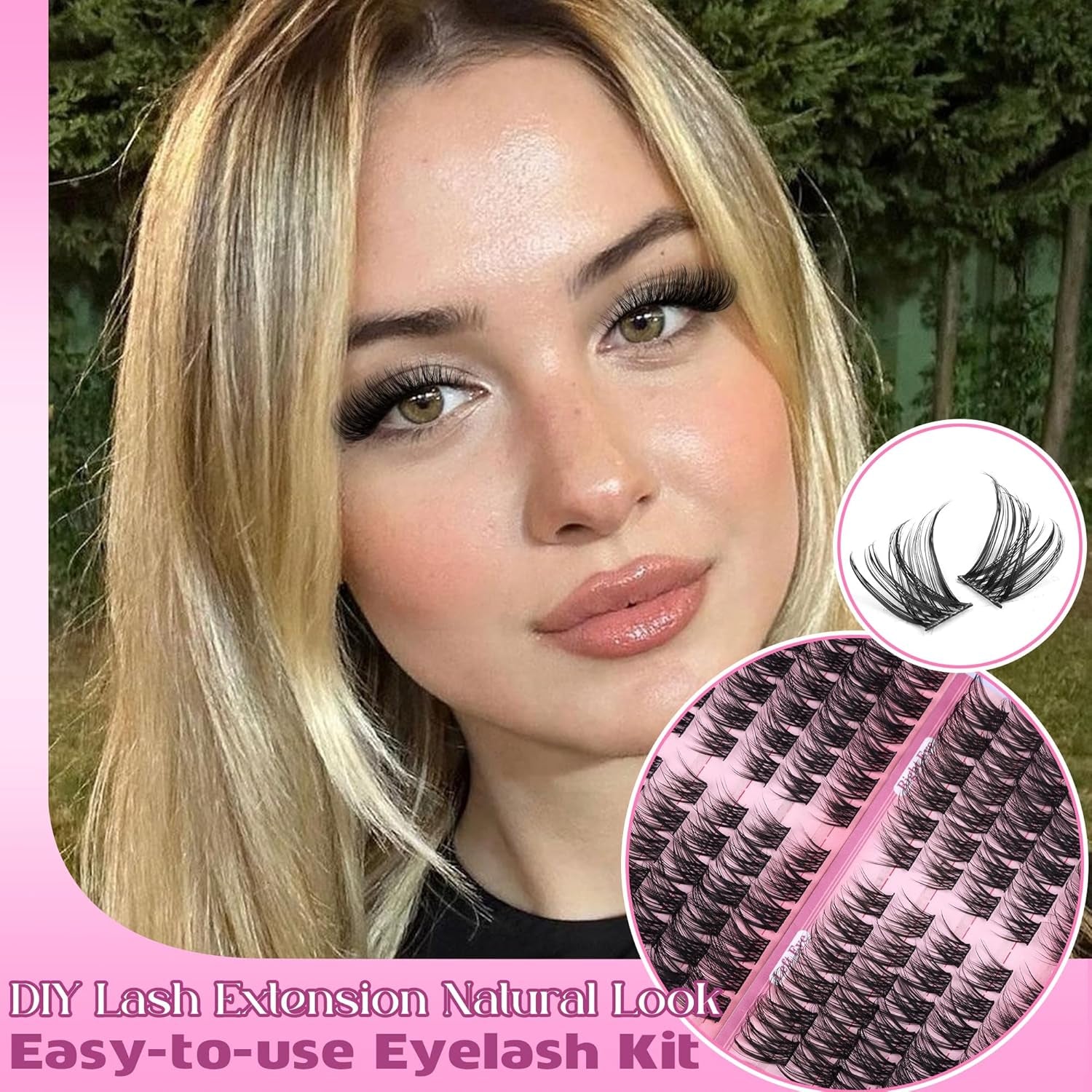 Lash Clusters Kit C-Curly Individual Lashes 