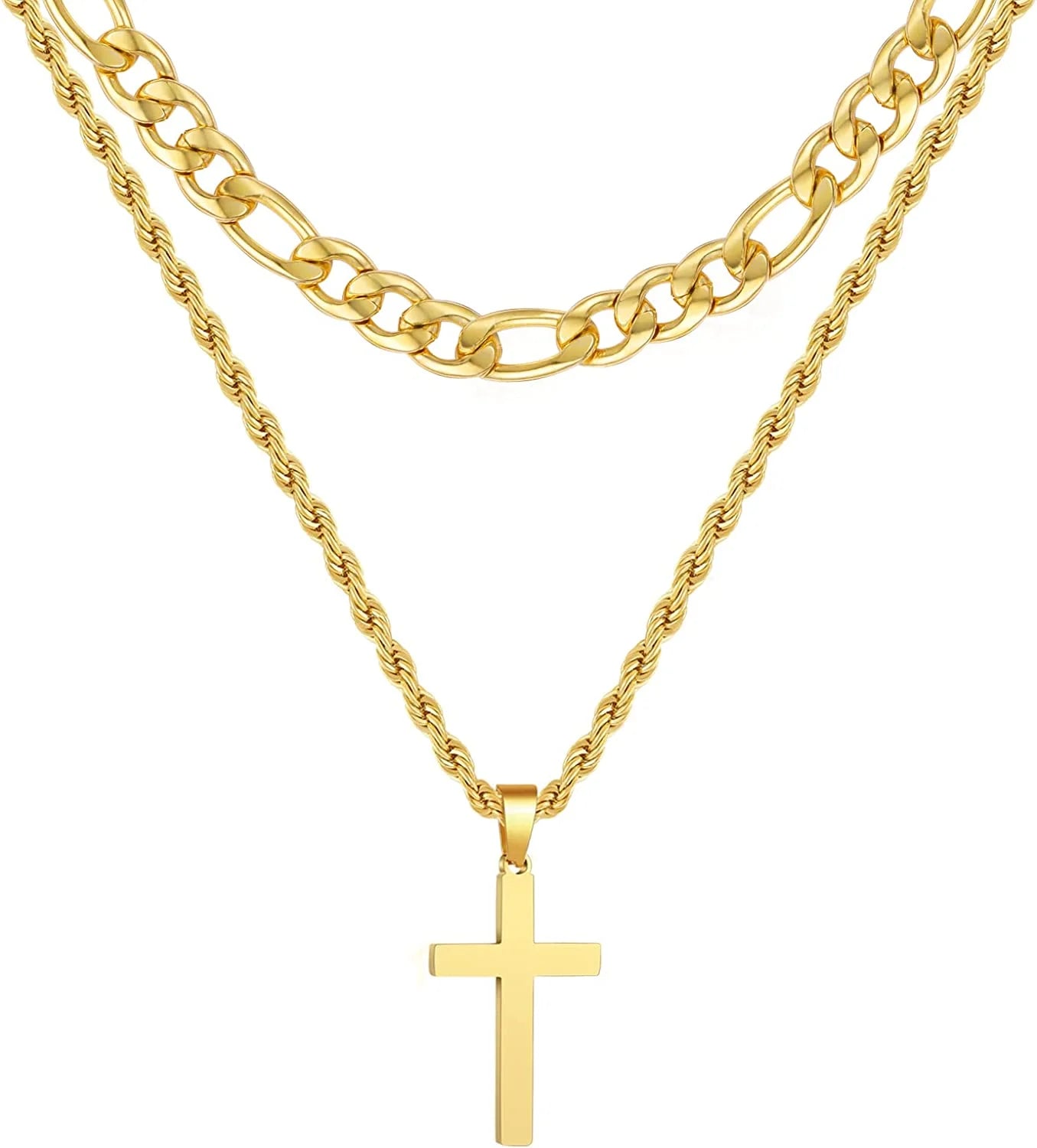 Gold Cross Necklaces  