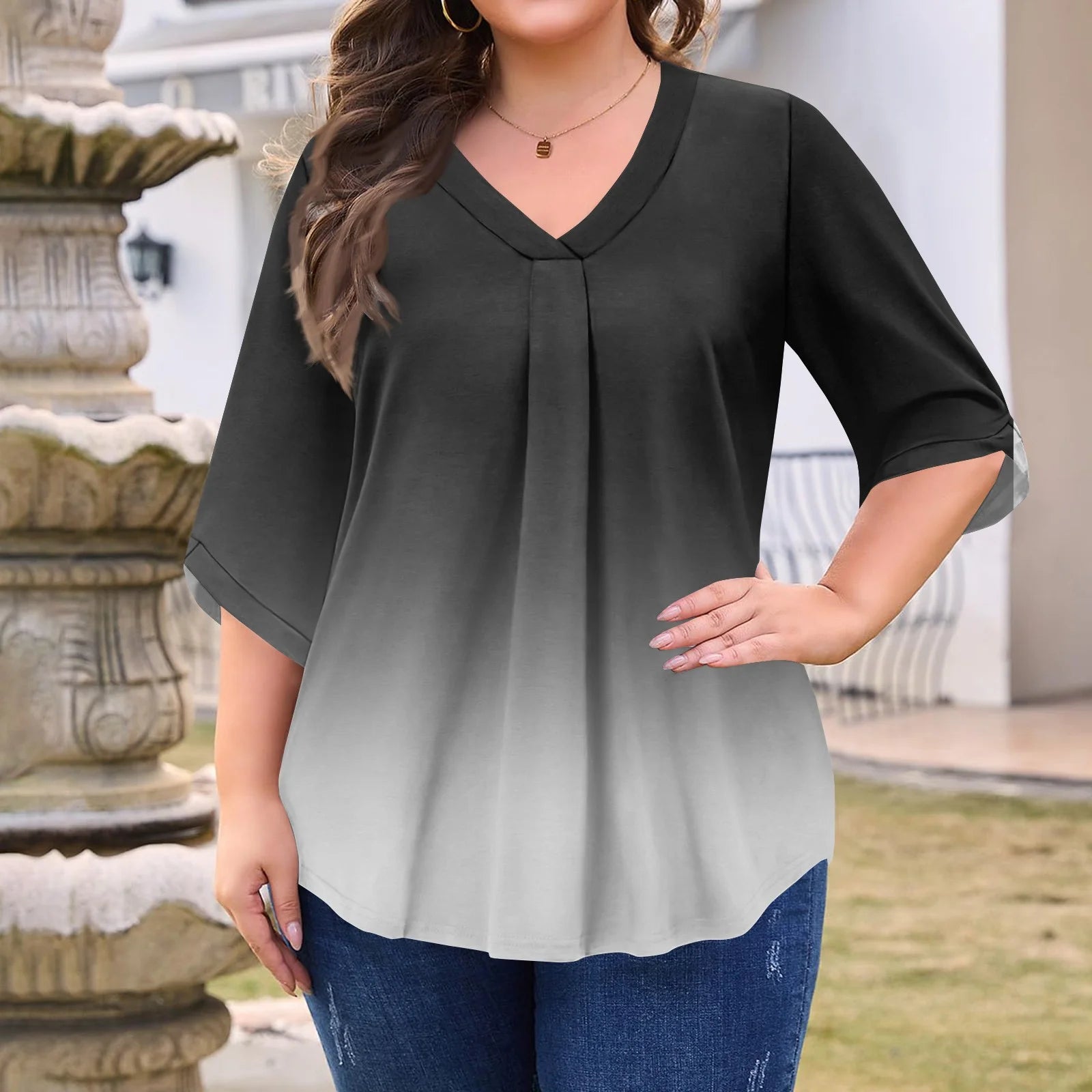 Tunics Blouses Black