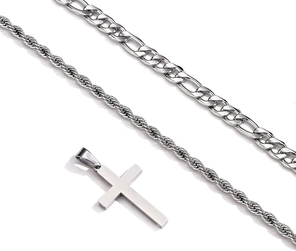 Silver Cross Necklace