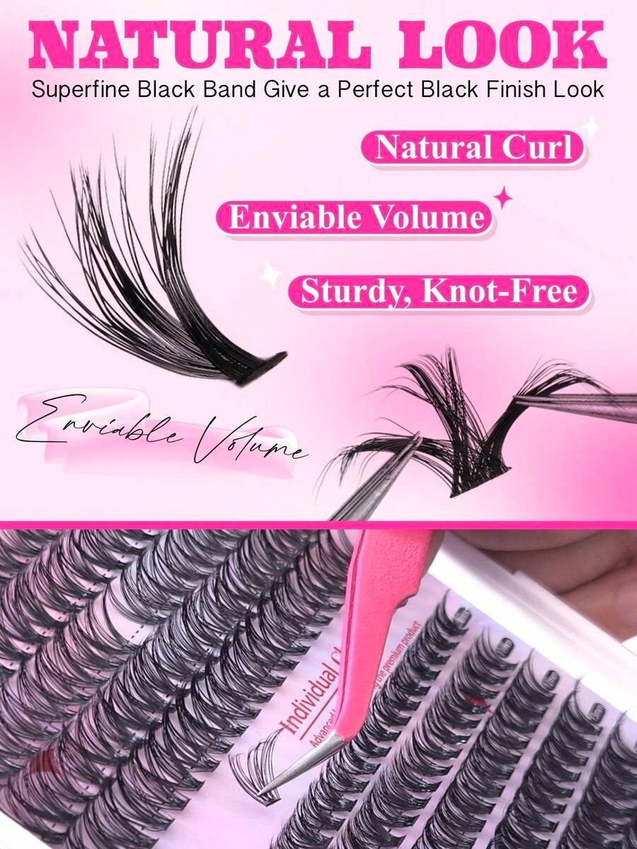  Individual Lashes Clusters Kit