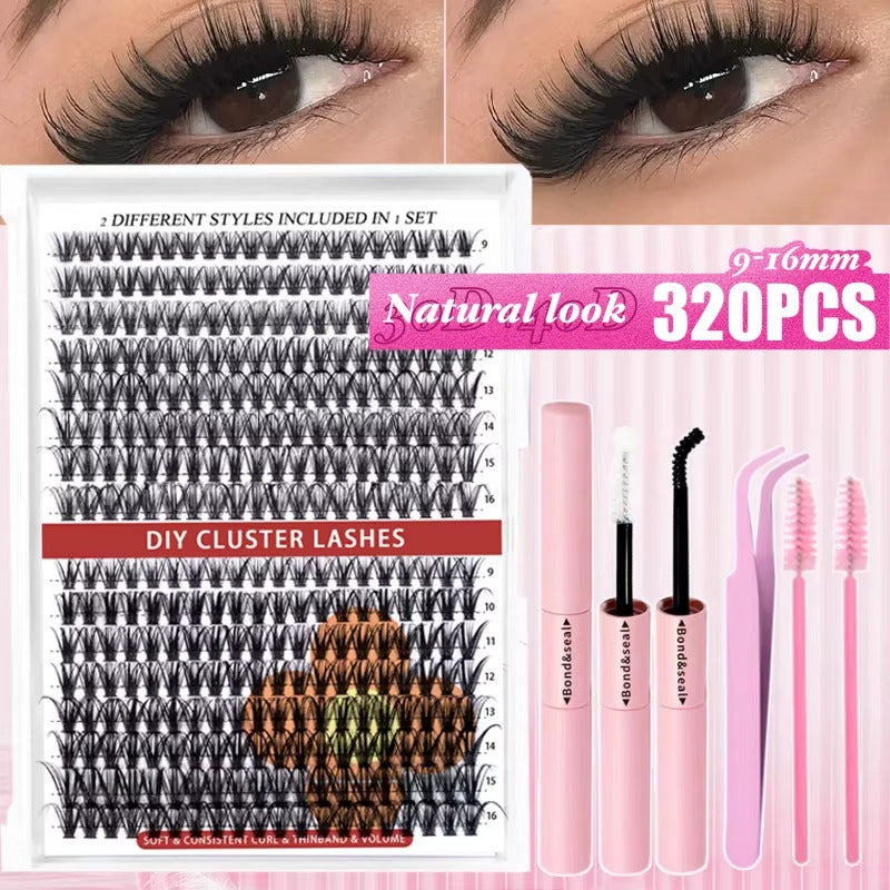  Individual Lashes Clusters Kit