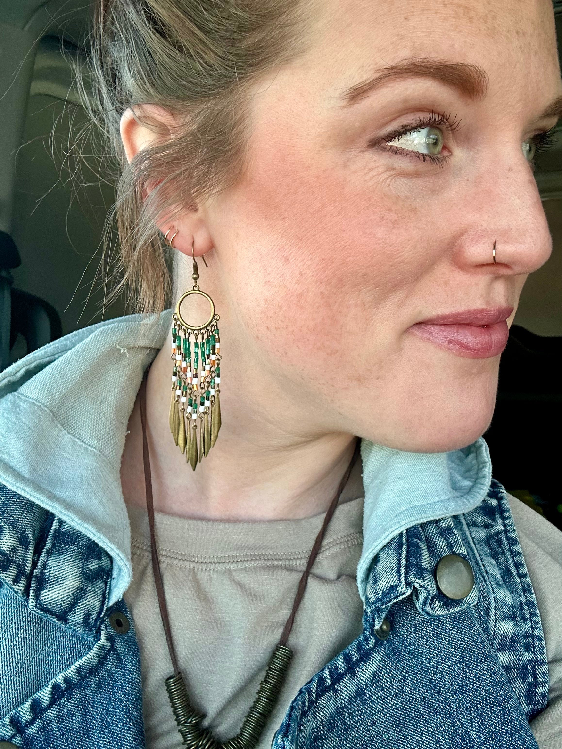 Boho Beaded Dream Earrings