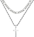Silver Cross Necklace
