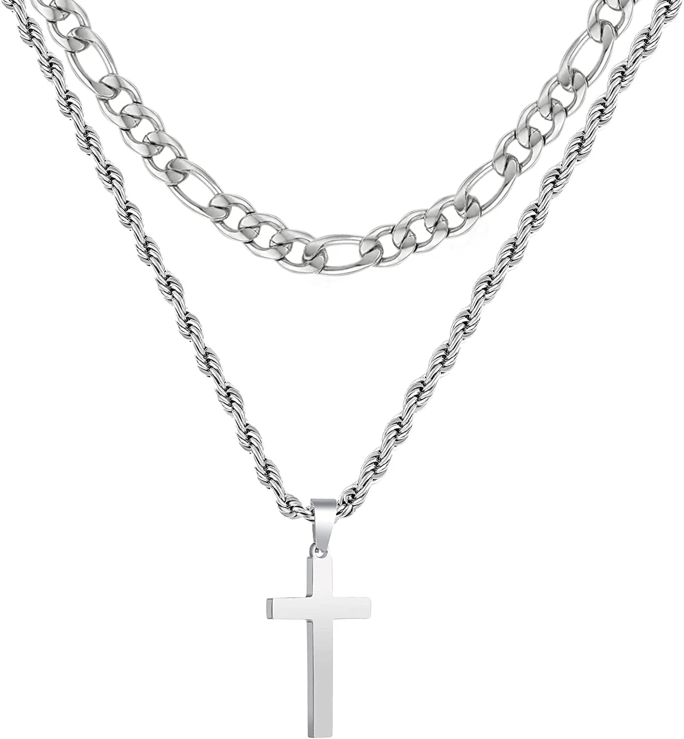 Silver Cross Necklace