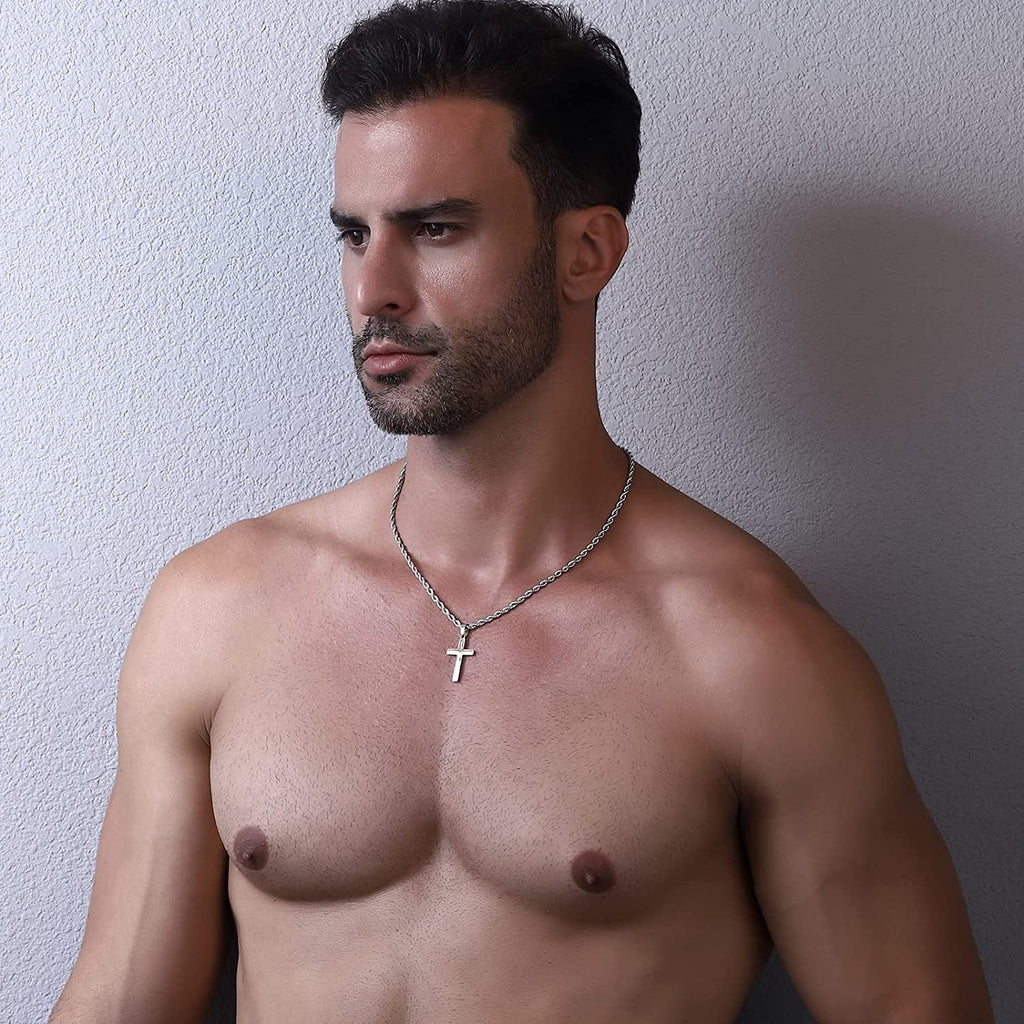 Silver Cross Necklace