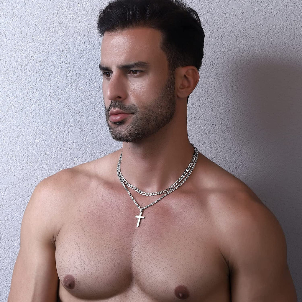 Silver Cross Necklace