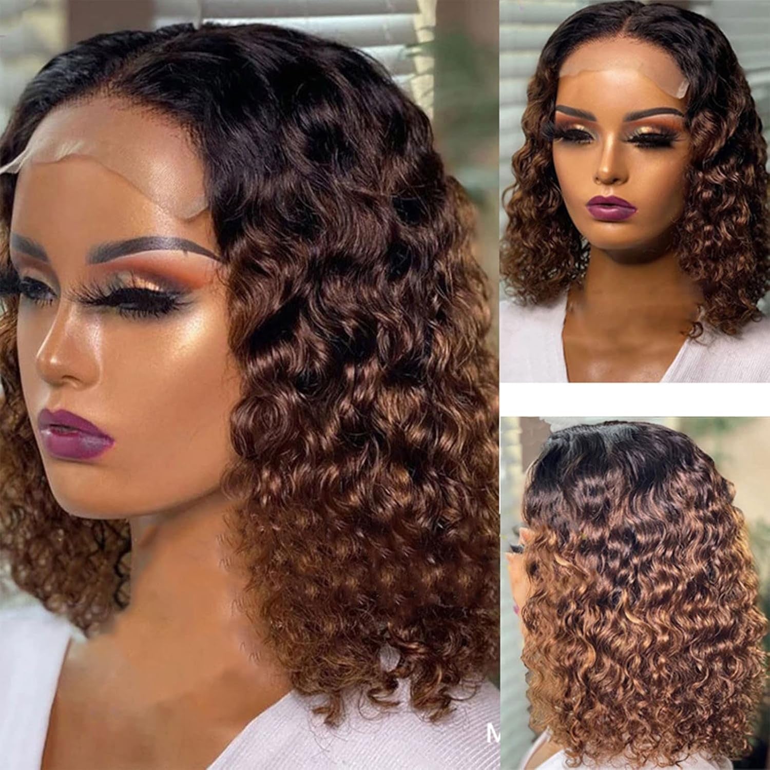 Deep Curly Lace Front Wig
